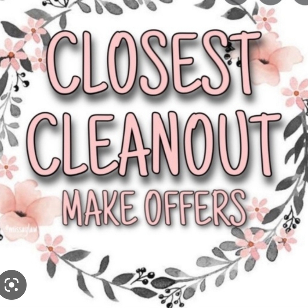 EVERYTHING must go $20 sale on items $50 and under '$10  on items under $20